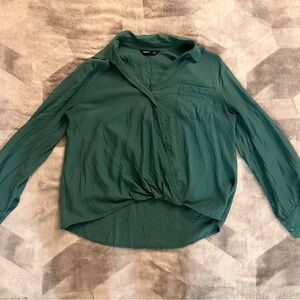 Simply Vera, Vera Wang Teal Blouse